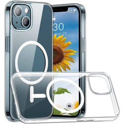 Coque pour iPhone 13 Pro Max - INF - Transparent - Compatible MagSafe - Charge sans fil rapide - Rigide
