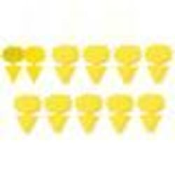 INF Piège collant pour les parasites des plantes dintérieur 20-pack Fly Catcher Flower