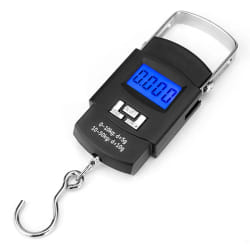 Balance suspendue 50kg/10g - Noire