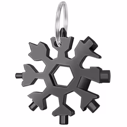 Outil multifonction - INF - Snowflake Key - Noir - Multifonctions - Non