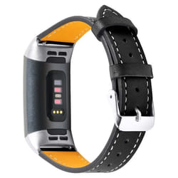 Bracelet - INF - Charge 3/4 - Cuir véritable - Boucle réglable - Noir