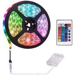 Bande lumineuse - INF - 30 LED - 2 m - RGB - Télécommande étanche