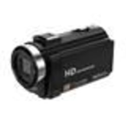 Caméscope 1080P / 24MP / Zoom 16x / Rotation 270 degrés 4 parties Noir