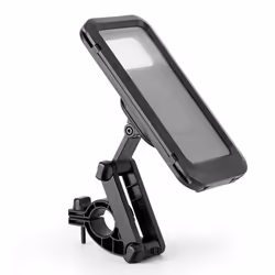 Support téléphone - INF - Étanche - Orientable à 360° - Pour vélo moto scooter - Noir