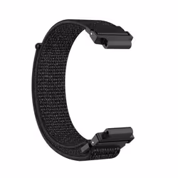 Garmin Forerunner 220/230/235/620/630/735XT bracelet nylon Noir