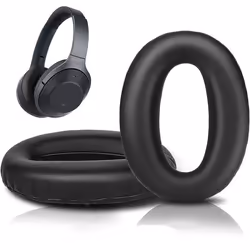Coussinet pour casque - INF - Sony MDR-1000X WH-1000XM2 - Noir - Anti-bruit - Sur-oreille