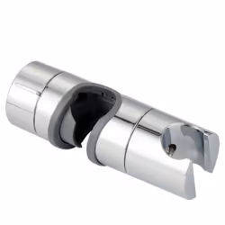 Support de douche pour tringle de douche réglable 18-25 mm ABS Argent