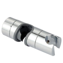 Support de douche pour tringle de douche réglable 18-25 mm ABS Argent