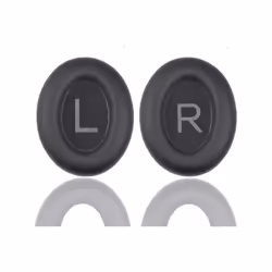 Coussinets doreille - INF - QC45 - Noir - Confortables - Anti-bruit de respiration