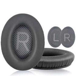 Coussinets doreille - INF - QC35 - Gris foncé - Doux - Réduction du bruit