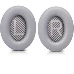 Coussinets doreille - INF - Bose QC35 - Gris - Confort en cuir artificiel - Remplacement facile