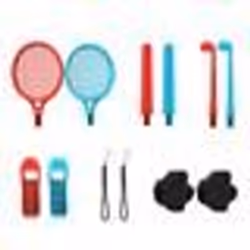 Ensemble daccessoires de sport pour Nintendo Switch - INF - 12 pièces - Multicolore
