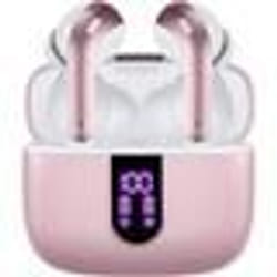 Casque sans fil - INF - Intra-auriculaire - Rose - Véritables écouteurs - Chargement magnétique