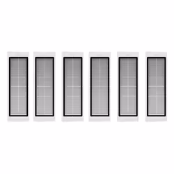 INF Filtre de remplacement pour Xiaomi Roborock S5/S5 MAX/S6/S6 Maxv/S60/S65 noir paquet de 6
