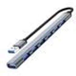 Concentrateur USB USB3.0 vers USB2.0/3.0 avec 7 ports SilverGrey