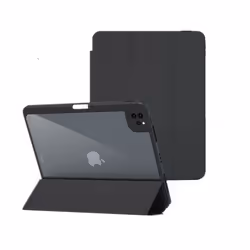 Étui de protection - INF - iPad 129 pouces - Noir - Synthétique - Triple support