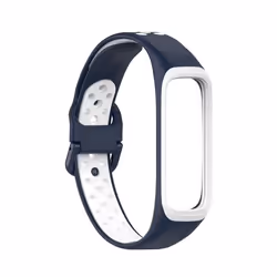 INF Bracelet de montre pour Samsung Galaxy Fit 2 Bleu foncé