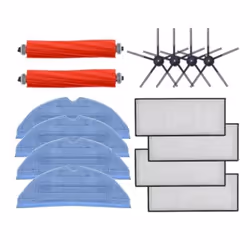 Accessoires brosses/filtres/serpillières 14 pièces