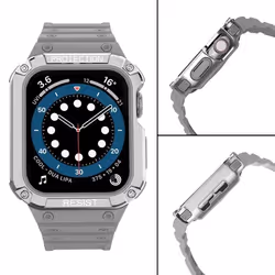INF Bracelet de montre INF Apple Watch 1-7 Gen 42/44/45 mm PC/TPU Le Noir Multicolore