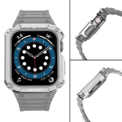 INF Bracelet de montre INF Apple Watch 1-7 Gen 42/44/45 mm PC/TPU Le Noir Multicolore