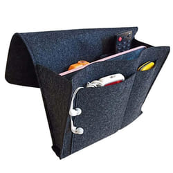 Sac dorganisation - INF - Gris foncé - 1 grande poche - 2 petites poches - Mixte