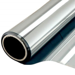 Film pour fenêtre One Way Daytime Privacy Mirror Film Sun Blocking Anti UV Silver