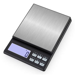 INF KBE-CX2020-11D escabeaux de cuisine Argent Comptoir Rectangle Balance de ménage électronique
