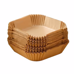 Inserts en papier pour friteuse à air antiadhésif 50 pièces Nature