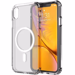 Coque de téléphone - INF - iPhone XR - Transparente - Souple - Compatible MagSafe