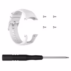 Bracelet de montre - INF - Suunto Spartan - 6 pièces - Blanc - Matériau de qualité supérieure