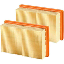 Filtre - INF - pour Kärcher NT25/NT35/NT45 - Pack de 2 - Lavable et réutilisable