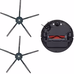 Brosse latérale pack de 2 Black Xiaomi Roborock S5/S6/T6/E2/E35