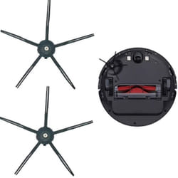 Brosse latérale pack de 2 Black Xiaomi Roborock S5/S6/T6/E2/E35