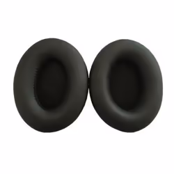 INF 1 paire de coussinets doreille en cuir protéiné PU pour Beats Studio 1.0 Le noir
