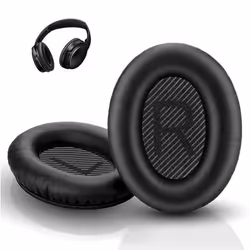 INF Coussinets doreille 1 paire Bose QC35/SoundTrue Black