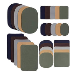 30 pièces de patchs thermocollants de 5 couleurs différentes kit de réparation pour jeans taille 135 x 11 cm 5 x 75 cm