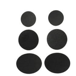 INF Patch de réparation de trou de chaussure 3 tailles 3 paires Le noir