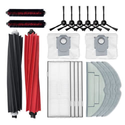 Kit daccessoires - INF - Xiaomi Roborock S8/S8+ - Noir - Nettoyage en profondeur - Compatible avec allergènes