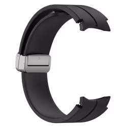 INF Bracelet de montre en silicone INF Samsung Galaxy watch5 pro Le noir S