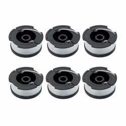 Bobines de fil pour coupe-herbe Black & Decker - INF - Paquet de 6 - Couper lherbe - Noir