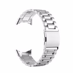INF Bracelet de montre en acier inoxydable INF montre Google Pixel Argent 2 cm