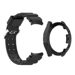 INF Bracelet Montre en silicone INF Samsung Galaxy watch5/watch4 (40 mm) Le noir