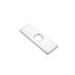 Base de robinet en acier inoxydable 6 pouces Argent