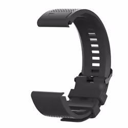 Bracelet de montre INF - Noir - Tissu - Compatible Garmin Fenix 5 Plus/5/Forerunner 935/6/3/5x/6x