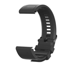 Bracelet de montre INF - Noir - Tissu - Compatible Garmin Fenix 5 Plus/5/Forerunner 935/6/3/5x/6x