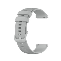 INF Bracelet de montre en silicone Grey 18 mm Garmin Venu 2S Garmin Vivomove 3S Garmin Move 3S Garmin Vivoactive 4S Garmin
