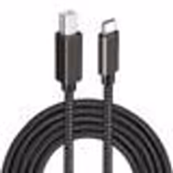 INF Câble de conversion INF Type C câble dimprimante USB-B vers USB-C Le noir 2 m