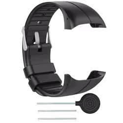 INF Bracelet de Remplacement pour Montre Connectée INF Polar M400/M430 Le noir L