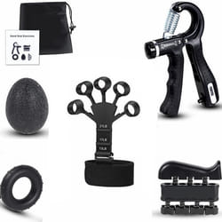 INF Poignée De Main Réglable Hand Grip INF exerciceextension des doigts 5 pièces