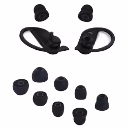 Bouchons d'oreille 3,8 mm pour Powerbeats - Black